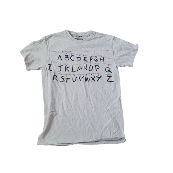 Netflix Stranger Things Child Large Graphic T Shirt Womens XS Short Sleeve - Picture 1 of 5